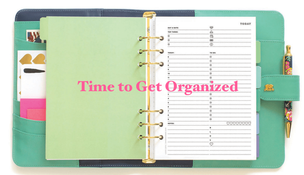 Time to Get Organized