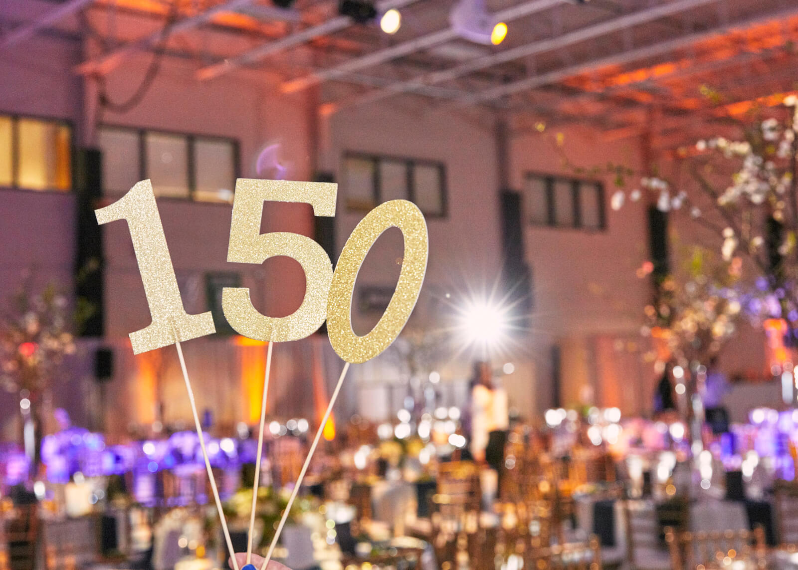 Blue & Gold Ball – 150 years